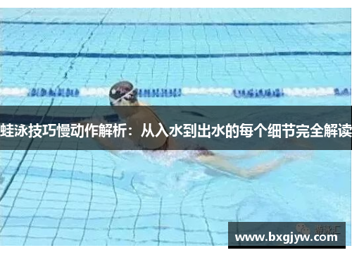 蛙泳技巧慢动作解析：从入水到出水的每个细节完全解读